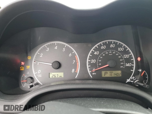 2013 Toyota Corolla L with VIN 2T1BU4EE2DC938098, listed as a Copart auction lot 41742095 with 161,402 mi miles and Salvage Title. Bid and sale history available at carsss.com. Image 9.