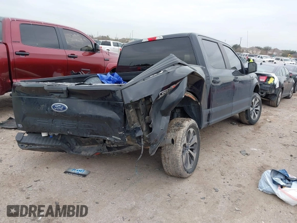 2019 Ford F-150 XL with VIN 1FTEW1CP3KKE90718, listed as a IAAI auction lot 41336066 with 138,577 mi miles and . Bid and sale history available at carsss.com. Image 4.