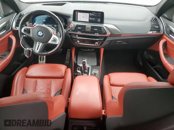 2021 BMW X3 M z VIN 5YMTS0C08M9G76226, wystawiony jako Copart lot #43261415 z przebiegiem 41 258 mil mil oraz Nie do naprawy • Non repairable. Historia ofert i sprzedaży dostępna na DreamBid. Obrazek 8.