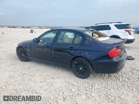 2010 BMW 3 Series 328i xDrive with VIN WBAPK5C57AA652894, listed as a Copart auction lot 62106955 with 114,310 mi miles and Salvage title. Bid and sale history available at DreamBid. Image 2.