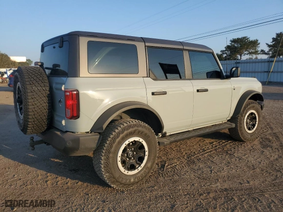 2023 Ford Bronco with VIN 1FMDE5DH6PLA90341, listed as a Copart auction lot 78172434 with 28,832 mi miles and Salvage Title. Bid and sale history available at carsss.com. Image 3.