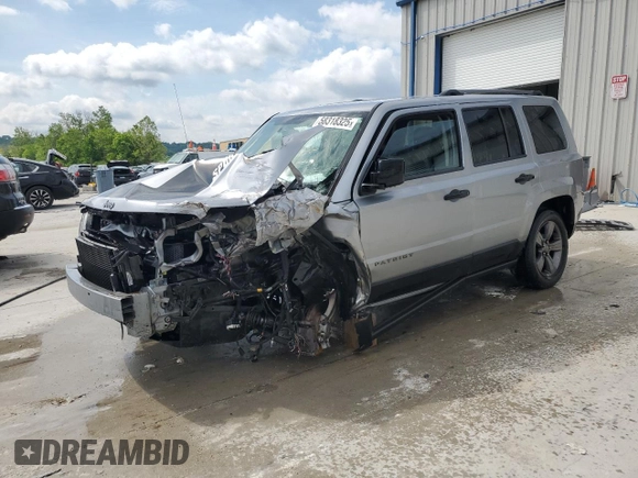 2017 Jeep Patriot Sport SE with VIN 1C4NJPBA7HD212383, listed as a Copart auction lot 58318325 with Not provided miles and Salvage title. Bid and sale history available at DreamBid. Image 1.