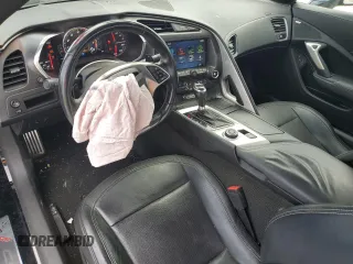 2018 Chevrolet Corvette 1LT with VIN 1G1YB2D79J5101065, listed as a Copart auction lot 62185325 with 58,657 mi miles and Salvage title. Bid and sale history available at DreamBid. Image 8.