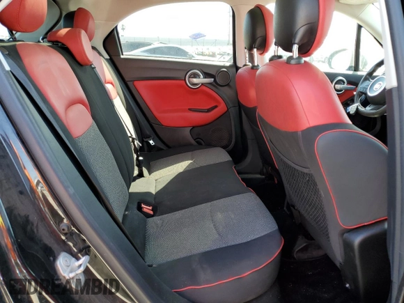 2016 FIAT 500X Easy with VIN ZFBCFXBT1GP477763, listed as a Copart auction lot 61653045 with 114,447 mi miles and Salvage title. Bid and sale history available at DreamBid. Image 10.