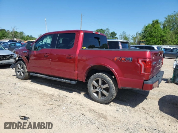 2015 Ford F-150 XLT with VIN 1FTEW1EF8FFB04698, listed as a Copart auction lot 51976625 with 130,817 mi miles and Salvage Title. Bid and sale history available at carsss.com. Image 2.