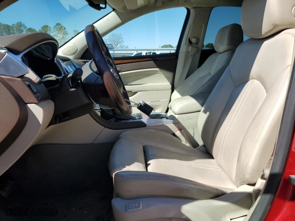 2014 Cadillac SRX Luxury Collection with VIN 3GYFNBE38ES525361, listed as a Copart auction lot 45063295 with 96985 miles and Salvage Title. Bid and sale history available at carsss.com. Image 7.