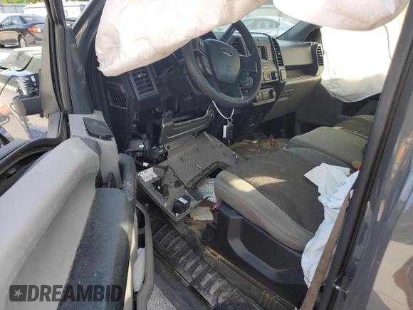 2018 Ford F-150 XL with VIN 1FTMF1EB6JFC99427, listed as a Copart auction lot 59762874 with 44,549 mi miles and Salvage Title. Bid and sale history available at carsss.com. Image 8.