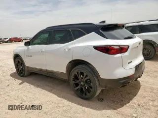 2022 Chevrolet Blazer RS with VIN 3GNKBERS2NS148923, listed as a Copart auction lot 56627925 with 36,198 mi miles and Salvage title. Bid and sale history available at DreamBid. Image 2.
