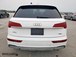 2021 Audi Q5 Premium with VIN WA1AAAFY5M2003212, listed as a Copart auction lot 53697735 with 114,200 mi miles and Clean Title. Bid and sale history available at carsss.com. Image 6.