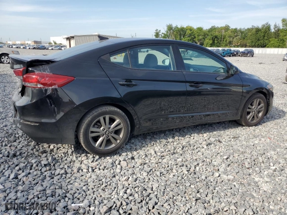 2018 Hyundai Elantra SEL with VIN 5NPD84LF5JH314037, listed as a Copart auction lot 51813095 with 114,411 mi miles and Salvage Title. Bid and sale history available at carsss.com. Image 3.
