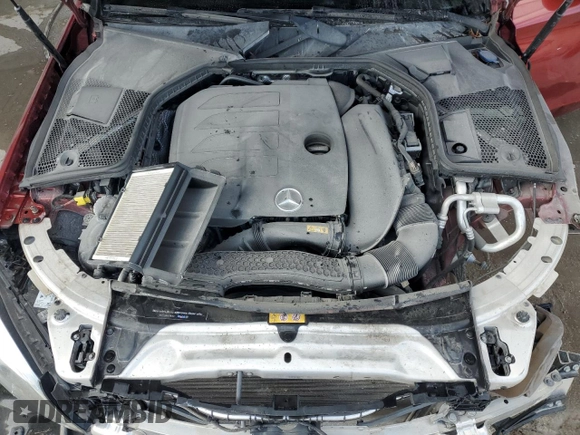 2019 Mercedes-Benz C 300 with VIN 55SWF8DB8KU283303, listed as a Copart auction lot 52826415 with 50,871 mi miles and Salvage Title. Bid and sale history available at DreamBid. Image 11.