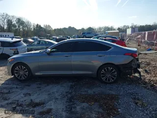 2016 Hyundai Genesis 3.8L with VIN KMHGN4JEXGU131372, listed as a IAAI auction lot 41091057 with 111,229 mi miles. Bid and sale history available at carsss.com. Image 15.