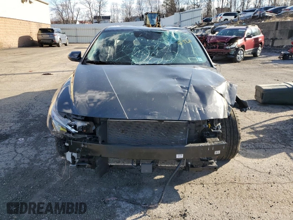 2023 Hyundai Elantra SEL z VIN KMHLS4AGXPU565428, wystawiony jako Copart lot #50347355 z przebiegiem Nie podano mil oraz Szkoda całkowita • Salvage title. Historia ofert i sprzedaży dostępna na DreamBid. Obrazek 5.