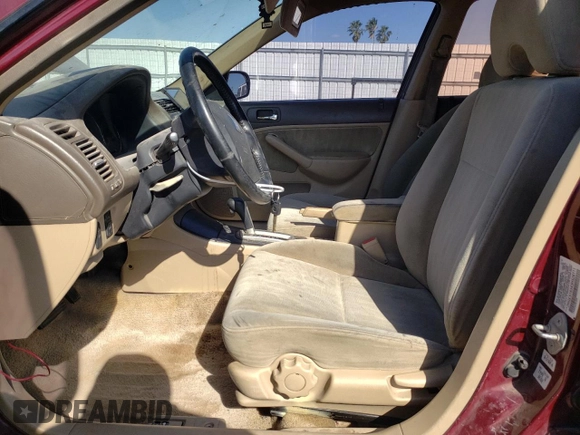 2003 Honda Civic LX with VIN 2HGES16543H526111, listed as a Copart auction lot 48704745 with 196,499 mi miles and Salvage Title. Bid and sale history available at carsss.com. Image 7.