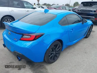 2024 Toyota GR86 Premium with VIN JF1ZNBE15R8754229, listed as a IAAI auction lot 41465034 with 10,847 mi miles. Bid and sale history available at carsss.com. Image 4.