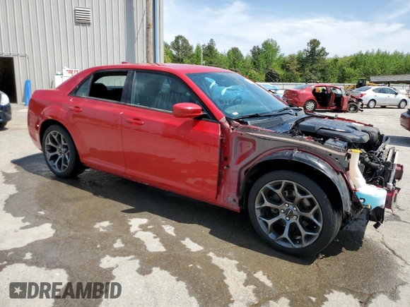 2015 Chrysler 300 S with VIN 2C3CCABG4FH868001, listed as a Copart auction lot 53680455 with 44,283 mi miles and Salvage Title. Bid and sale history available at DreamBid. Image 4.