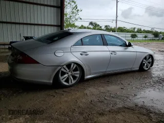 2007 Mercedes-Benz CLS-Class 5.5L with VIN WDDDJ72X87A086024, listed as a Copart auction lot 65056704 with 0 mi miles and Salvage Title. Bid and sale history available at carsss.com. Image 3.