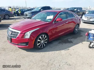 2017 Cadillac ATS Sedan Luxury RWD with VIN 1G6AB5RX3H0130834, listed as a IAAI auction lot 41528935 with 94,600 mi miles. Bid and sale history available at carsss.com. Image 2.