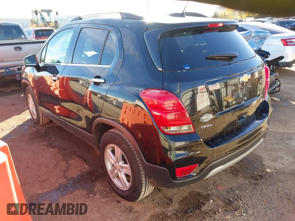 2020 Chevrolet Trax LT with VIN KL7CJLSB0LB041812, listed as a IAAI auction lot 40946314 with 42,616 mi miles and . Bid and sale history available at DreamBid. Image 3.
