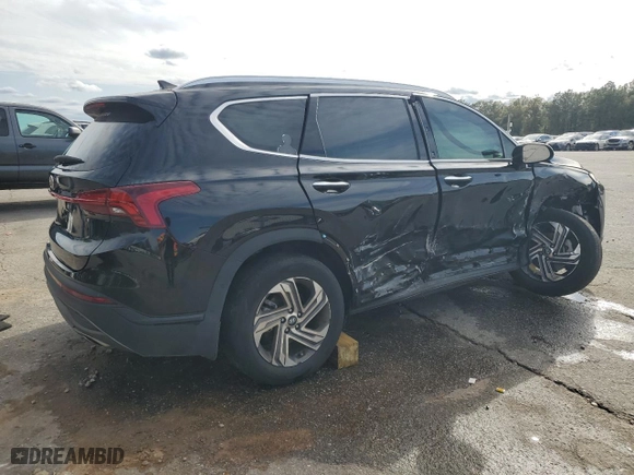2023 Hyundai Santa Fe SEL with VIN 5NMS24AJXPH600939, listed as a Copart auction lot 48297065 with 38,643 mi miles and Salvage Title. Bid and sale history available at carsss.com. Image 3.