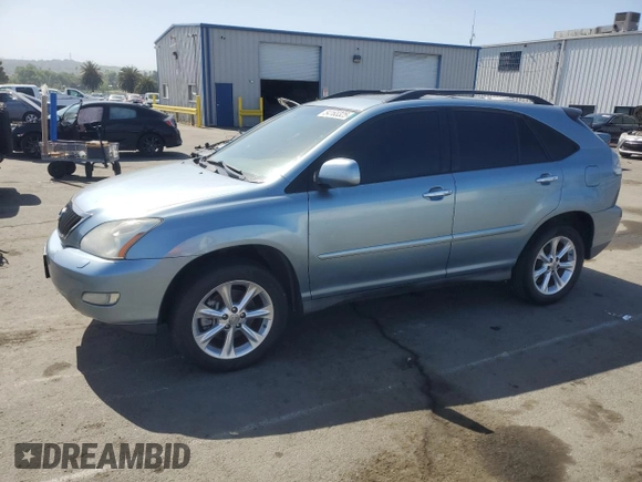 2008 Lexus RX 350 with VIN 2T2GK31U38C049363, listed as a Copart auction lot 54163325 with 195,074 mi miles and Clean Title. Bid and sale history available at DreamBid. Image 1.