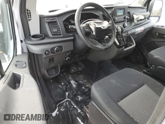 2023 Ford Transit Cargo with VIN 1FTBR2Y88PKA44993, listed as a Copart auction lot 41874635 with 21,745 mi miles and Clean Title. Bid and sale history available at DreamBid. Image 8.