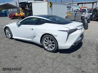 2018 Lexus LC with VIN JTHHP5AY4JA001016, listed as a IAAI auction lot 41644661 with 1 mi miles. Bid and sale history available at carsss.com. Image 3.