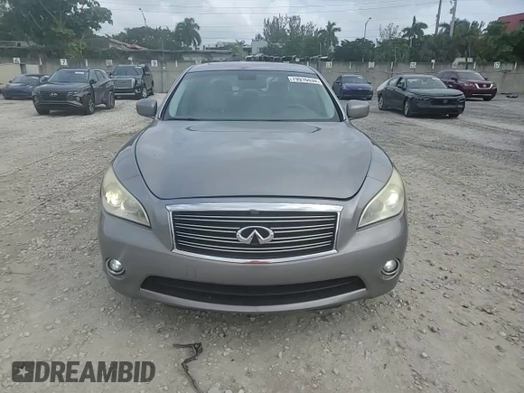 2013 Infiniti M37 with VIN JN1BY1AR1DM601438, listed as a Copart auction lot 79916434 with 212,229 mi miles and Salvage Title. Bid and sale history available at carsss.com. Image 14.