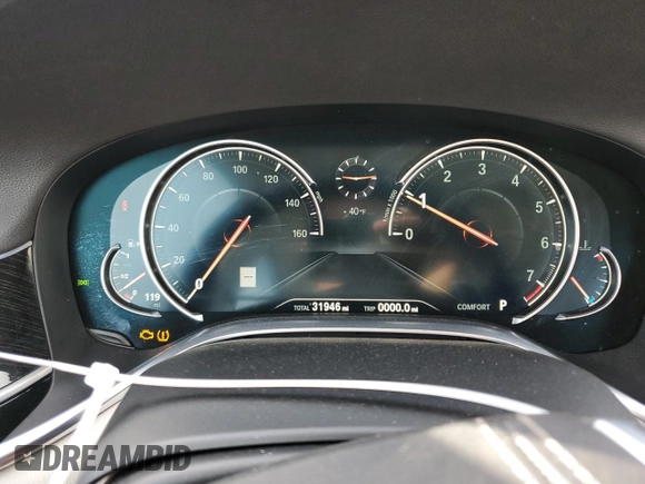 2018 BMW 7 Series 740i with VIN WBA7E2C50JG742052, listed as a Copart auction lot 72192053 with 31,946 mi miles and . Bid and sale history available at DreamBid. Image 9.