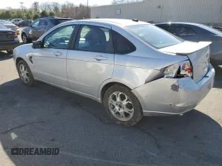 2008 Ford Focus SE with VIN 1FAHP35N48W146114, listed as a Copart auction lot 53609455 with 260,873 mi miles and Salvage Title. Bid and sale history available at carsss.com. Image 2.