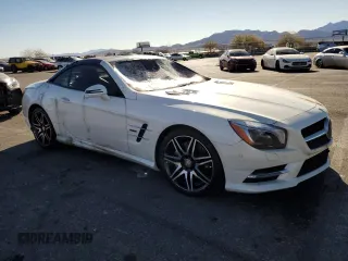 2015 Mercedes-Benz SL-Class SL 550 with VIN WDDJK7DA9FF033102, listed as a Copart auction lot 87825645 with 28,282 mi miles and Salvage Title. Bid and sale history available at carsss.com. Image 4.