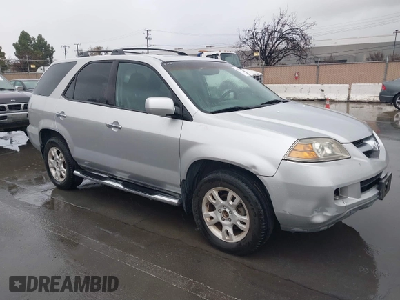 2005 Acura MDX Touring with VIN 2HNYD18935H555408, listed as a IAAI auction lot 41782216 with 208,346 mi miles. Bid and sale history available at carsss.com. Image 1.