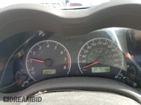 2009 Toyota Corolla with VIN 2T1BU40E29C055035, listed as a Copart auction lot 51625625 with 95,736 mi miles and Salvage Title. Bid and sale history available at carsss.com. Image 9.