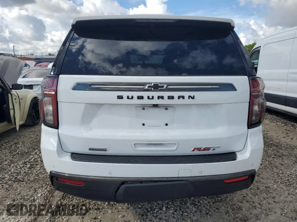 2021 Chevrolet Suburban RST with VIN 1GNSKEKT8MR469806, listed as a Copart auction lot 60500454 with 99,461 mi miles and Non Repairable. Bid and sale history available at carsss.com. Image 6.