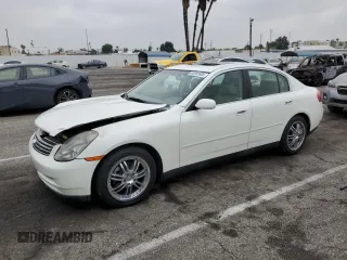 2004 Infiniti G35 w/Leather with VIN JNKCV51E04M616543, listed as a Copart auction lot 60942485 with 89,458 mi miles and Clean title. Bid and sale history available at DreamBid. Image 1.