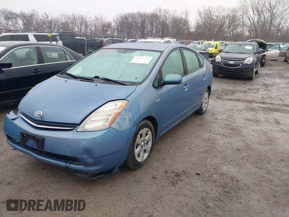 2008 Toyota Prius with VIN JTDKB20U887726550, listed as a IAAI auction lot 41211390 with 205,848 mi miles. Bid and sale history available at carsss.com. Image 17.