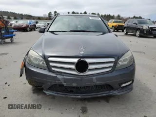 2011 Mercedes-Benz C 300 Sport with VIN WDDGF8BB8BR140117, listed as a Copart auction lot 53452895 with 137,509 mi miles and Salvage title. Bid and sale history available at DreamBid. Image 5.