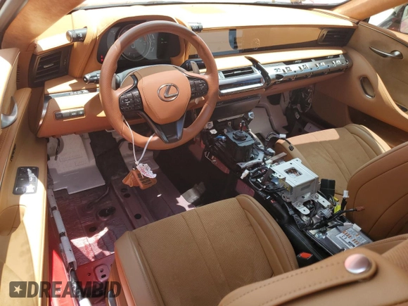 2018 Lexus LC 500h с VIN JTHHP5AY5JA000845, выставлен на аукционе Copart как лот 60200044 с пробегом 15 161 миль миль и На запчасти • Non repairable. История ставок и продаж доступна на DreamBid. Изображение 8.