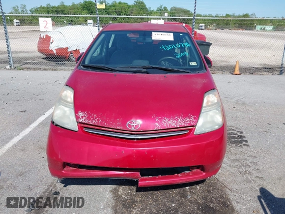 2008 Toyota Prius with VIN JTDKB20U583322175, listed as a IAAI auction lot 42010788 with 204,898 mi miles and . Bid and sale history available at carsss.com. Image 6.