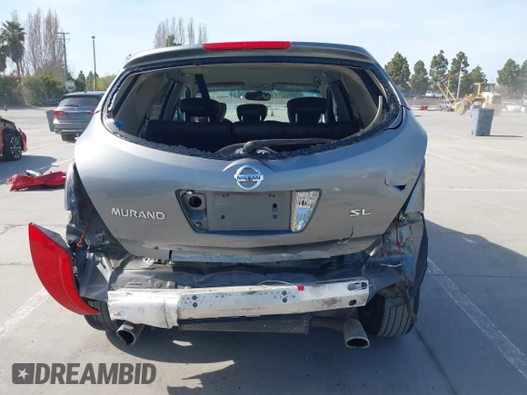 2006 Nissan Murano SL with VIN JN8AZ08T16W429490, listed as a IAAI auction lot 41890192 with 162,332 mi miles and . Bid and sale history available at DreamBid. Image 17.