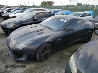 2020 Jaguar F-Type P300 with VIN SAJDD1GX7LCK66585, listed as a Copart auction lot 42673805 with 46,539 mi miles and Non Repairable. Bid and sale history available at DreamBid. Image 1.