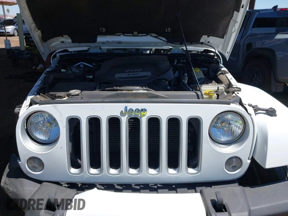 2016 Jeep Wrangler Unlimited Sahara with VIN 1C4BJWEG0GL126270, listed as a IAAI auction lot 42229364 with 50,847 mi miles and . Bid and sale history available at DreamBid. Image 10.