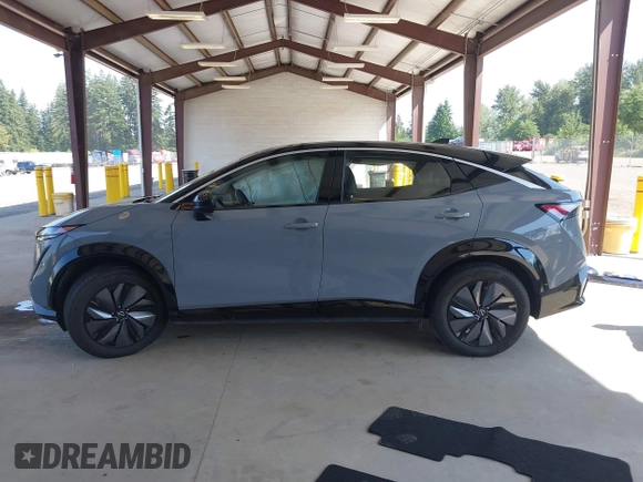2024 Nissan ARIYA Engage with VIN JN1AF0BA4RM435508, listed as a IAAI auction lot 42572785 with 9,289 mi miles and . Bid and sale history available at DreamBid. Image 15.