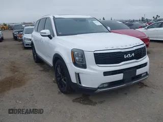 2022 Kia Telluride SX z VIN 5XYP5DHCXNG232306, wystawiony jako IAAI lot #42431547 z przebiegiem 196 706 mil mil oraz . Historia ofert i sprzedaży dostępna na DreamBid. Obrazek 1.