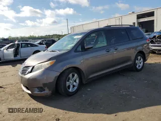 2013 Toyota Sienna LE AAS with VIN 5TDKK3DC9DS350223, listed as a Copart auction lot 61498125 with 252,155 mi miles and Salvage title. Bid and sale history available at DreamBid. Image 1.