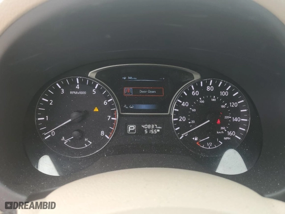 2013 Nissan Altima 2.5 S with VIN 1N4AL3AP8DN500706, listed as a Copart auction lot 51938125 with 40,837 mi miles and Salvage Title. Bid and sale history available at carsss.com. Image 9.