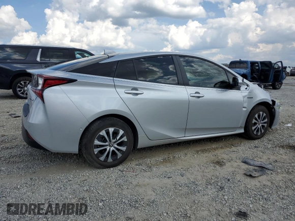 2021 Toyota Prius LE with VIN JTDL9MFU0M3030950, listed as a Copart auction lot 64421325 with 46,235 mi miles and Salvage title. Bid and sale history available at DreamBid. Image 3.
