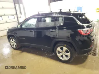 2018 Jeep Compass Latitude z VIN 3C4NJDBB5JT392910, wystawiony jako Copart lot #58401385 z przebiegiem 93 739 mil mil oraz Szkoda całkowita • Salvage title. Historia ofert i sprzedaży dostępna na DreamBid. Obrazek 2.