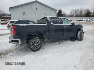 2024 Chevrolet Silverado 1500 LT with VIN 1GCPDKEK9RZ338126, listed as a Copart auction lot 41650445 with 0 mi miles and Salvage Title. Bid and sale history available at carsss.com. Image 3.
