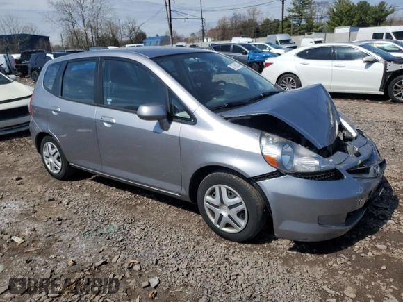 2008 Honda Fit with VIN JHMGD38438S023542, listed as a Copart auction lot 50730505 with 75,385 mi miles and Salvage Title. Bid and sale history available at carsss.com. Image 4.